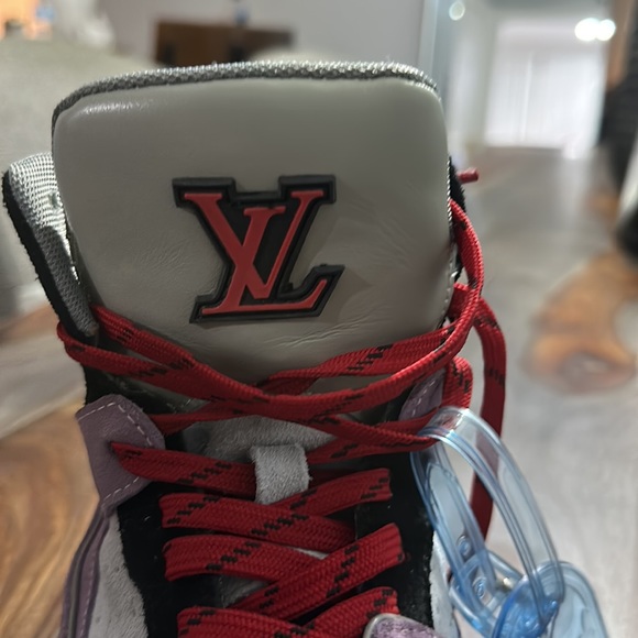 Louis Vuitton trainer sneaker Boot Purple. RP(Once used). - Picture 7 of 12